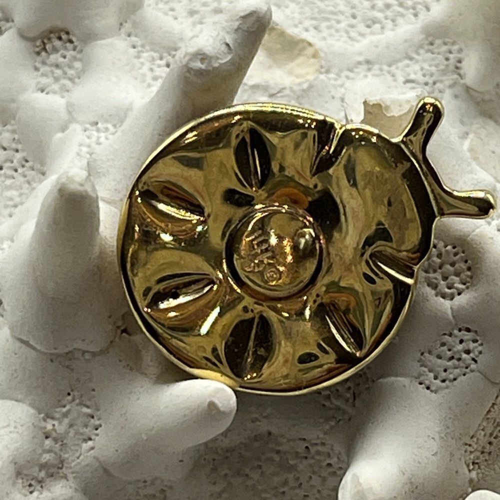 14K Andin International Inc. Ladybug Pin - Picture 3 of 6